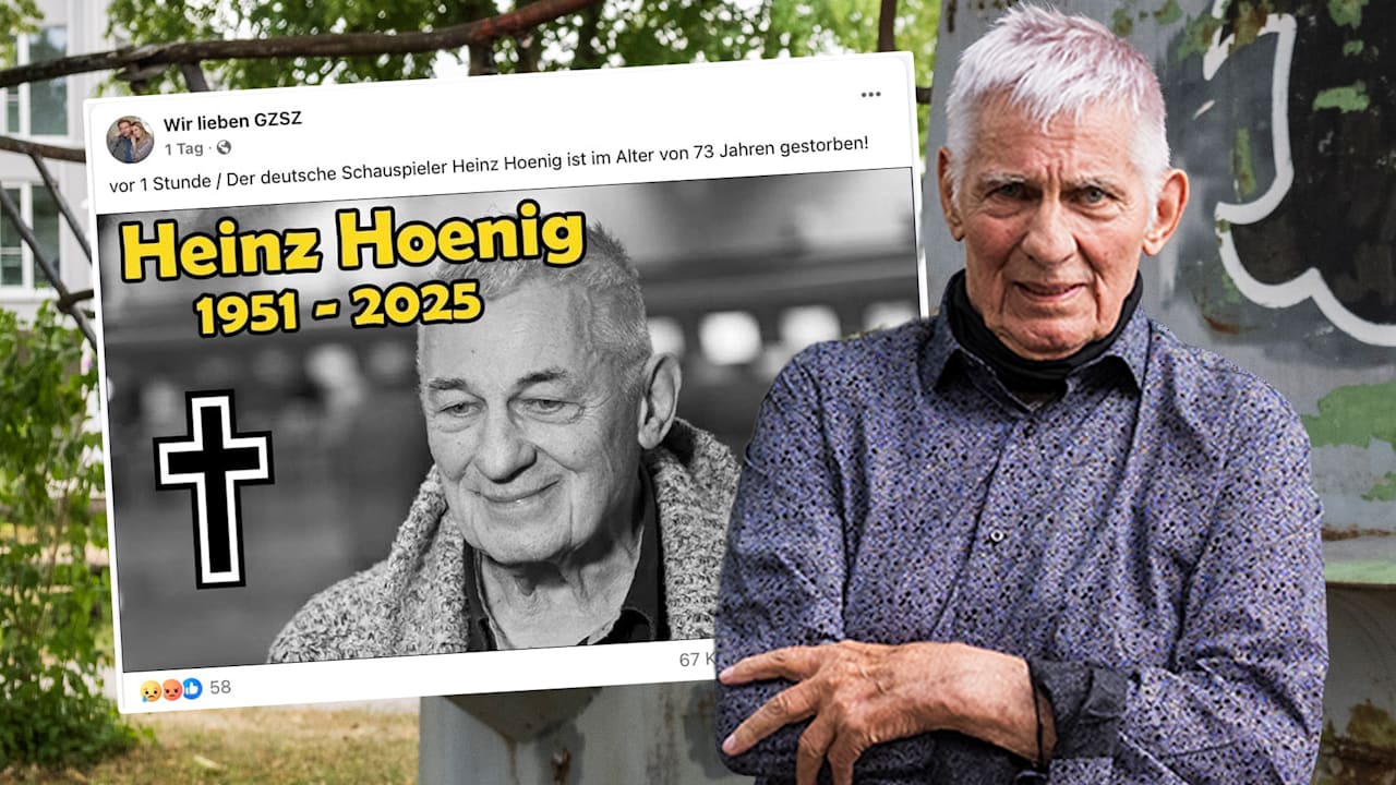 Heinz Hoenig auf Facebook für tot erklärt: „Absolute Geschmacklosigkeit!“ | Unterhaltung