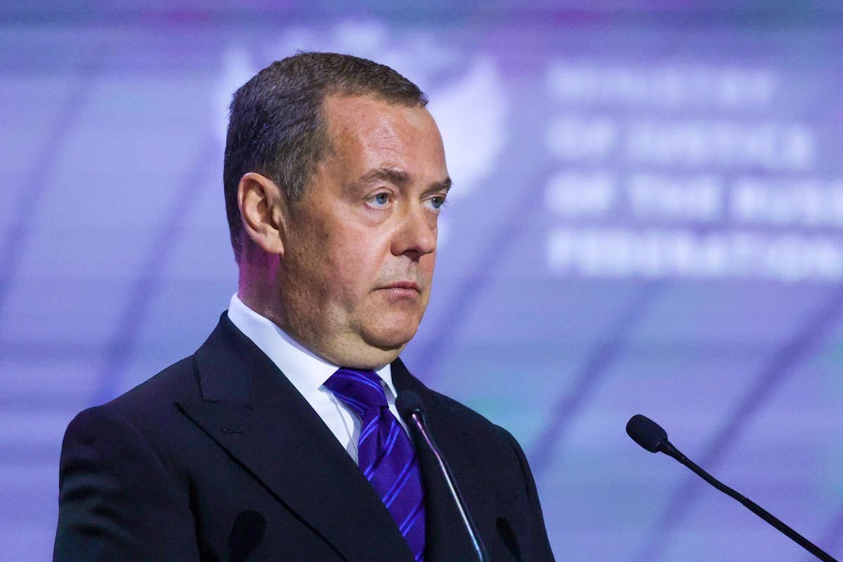 Der russische Ex-Präsident Dmitri Medwedew.