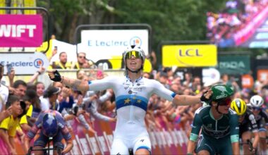 Tour de France Femmes: Lorena Wiebes sprintet zum Sieg, Vos wieder in Gelb