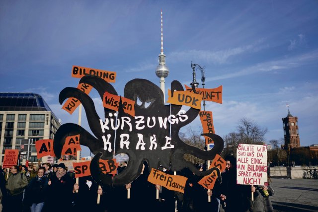 Die Kürzungen aus dem Haushalt für 2025 hatten für große Proteste gesorgt.