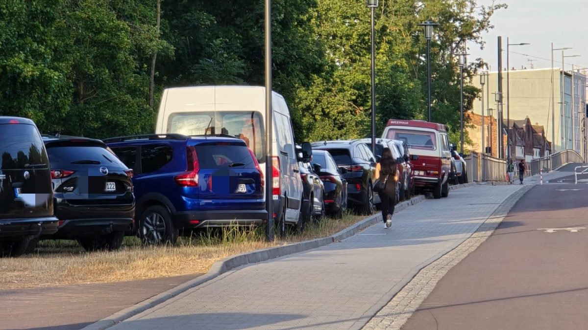 “Sweet Home Alabama” … Konzert von Lynyrd Skynyrd auf der Peißnitz und Lange Nacht der Wissenschaften sorgen für überfüllte Straßenbahnen, Grünstreifen und Fußwege am Rennbahnkreuz zugeparkt