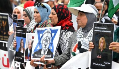 Nahost-Konflikt: Propalästinensische Demo in Berlin