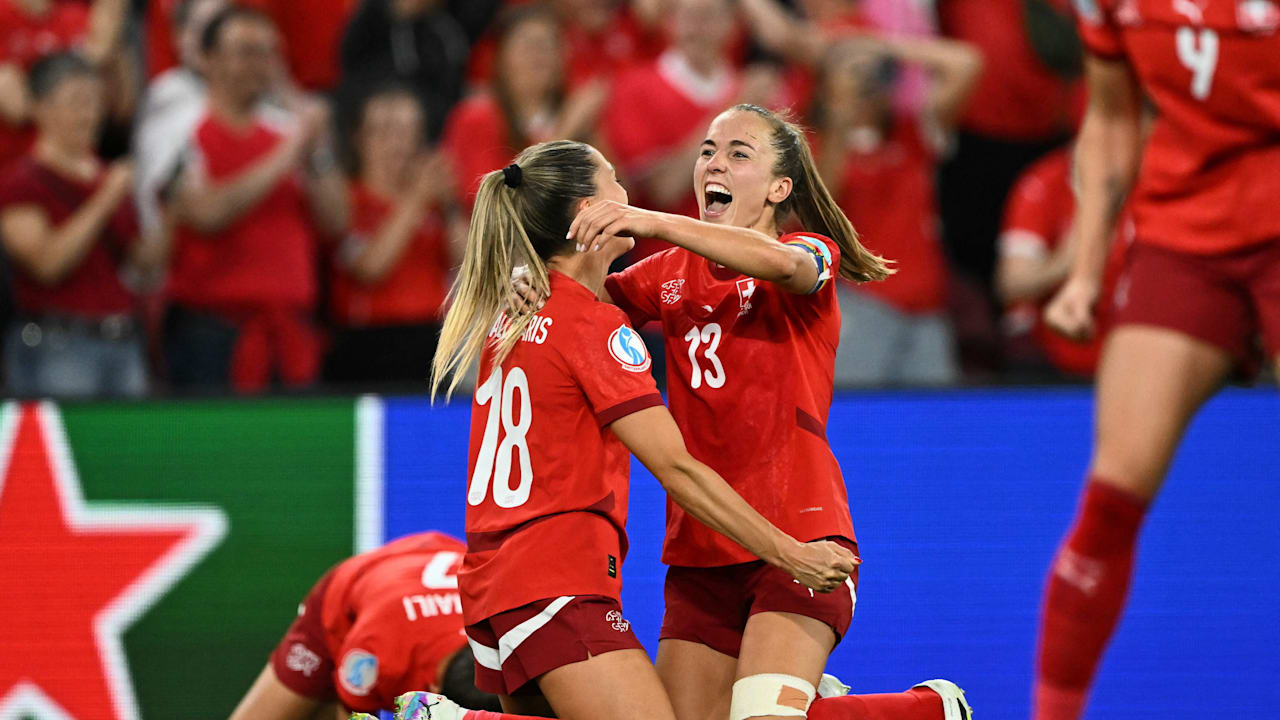 Frauen-EM: Schweiz-Ekstase in der Nachspielzeit! - BILD