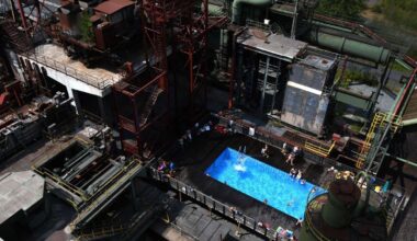 Schwimmbad öffnet im Industriedenkmal – beliebtes NRW-Ausflugsziel wird Badeparadies