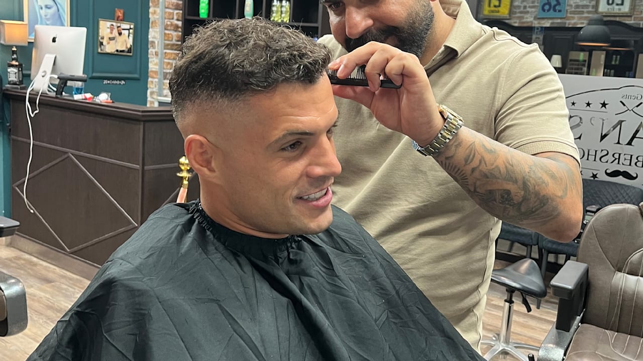 Der Xhaka-Abschied: Den Sunderland-Schnitt bekam er beim Borussia-Friseur | Sport