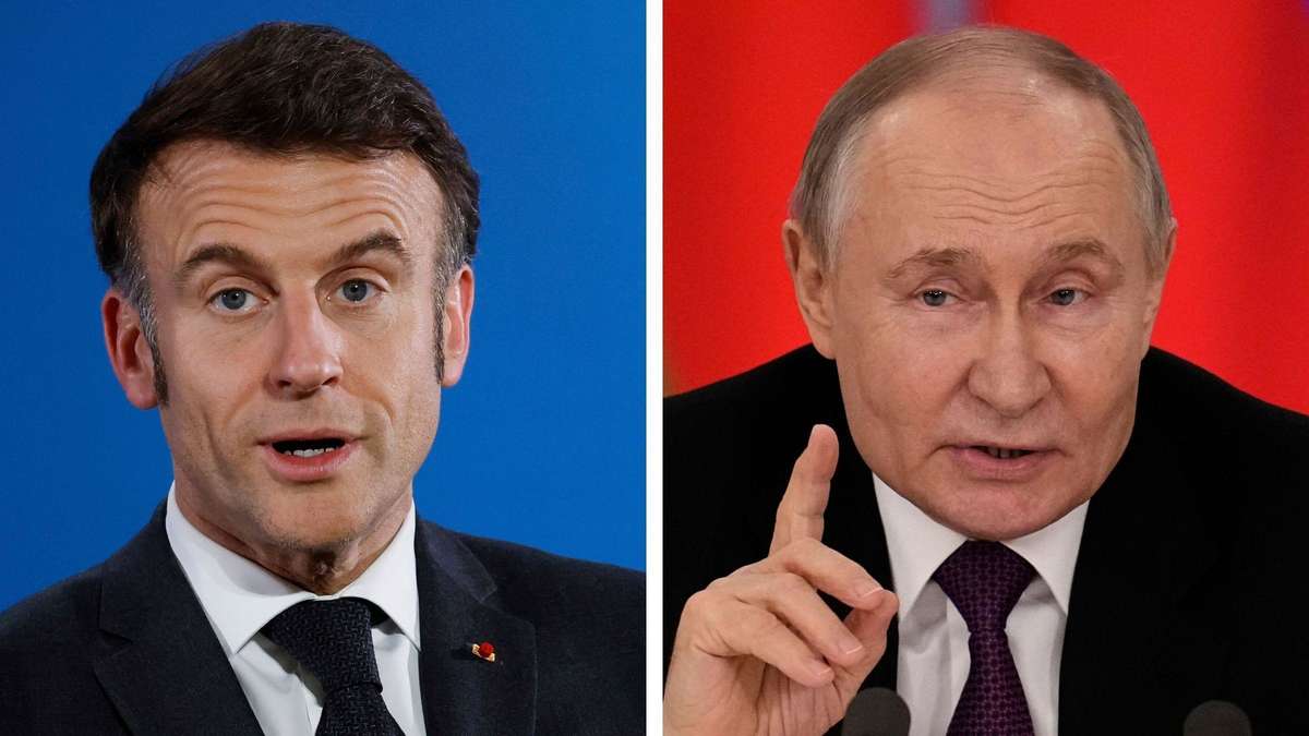 Macron telefoniert überraschend mit Putin