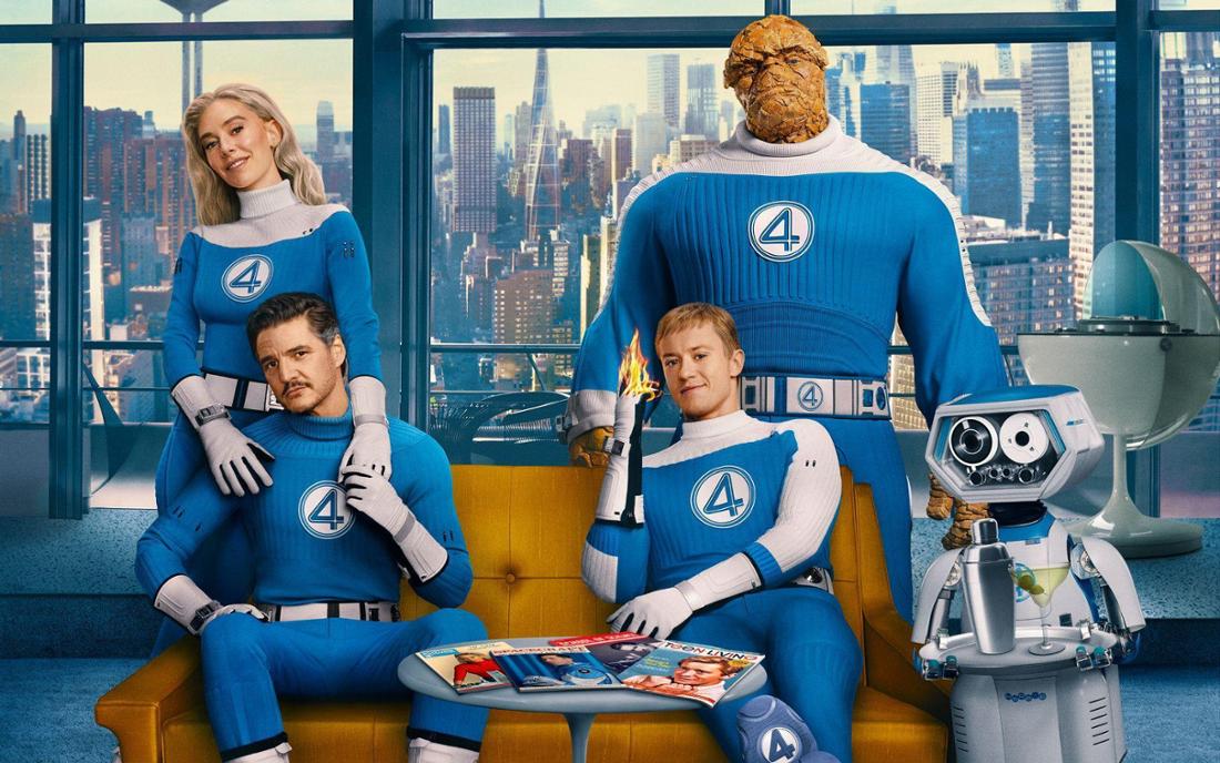 The Fantastic Four: First Steps - Vier gewinnt - vielleicht beim dritten Anlauf - endlich die Herzen der Kinozuschauer. Die bisherigen Filme rund um die "Fantastic Four" hatten nur überschaubaren Erfolg, doch mit "First Steps" wagt Marvel ein Reboot, das in einer alternativen Version der 1960er-Jahre angesiedelt ist. Entsprechend ungewöhnlich fällt der Look des ersten Projekts aus Marvels Phase 6 aus.