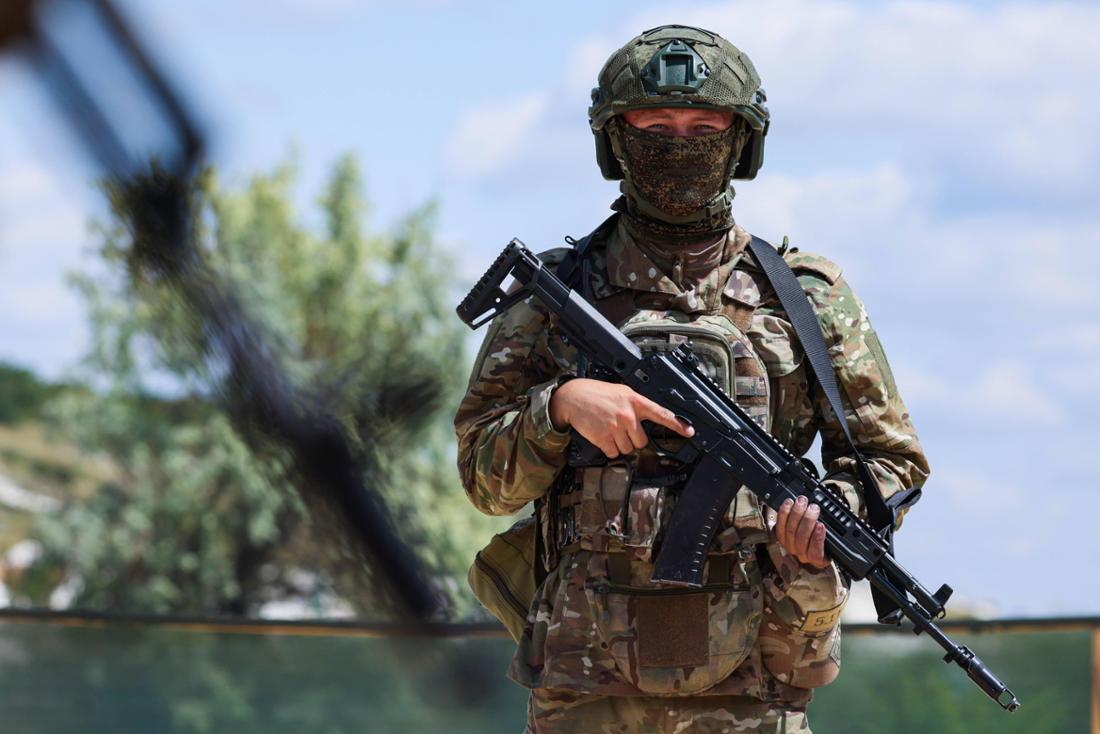 Russische Soldaten in Ausbildung in Luhansk, Juni 2025. (Symbolbild)