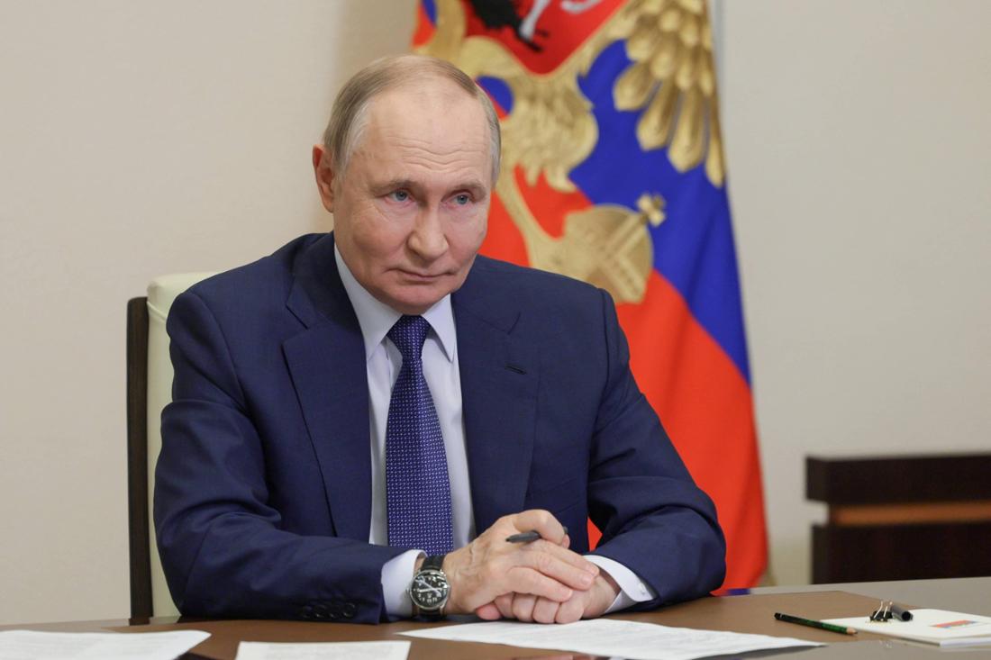 Moskau-Machthaber: der russische Autokrat Wladimir Putin.