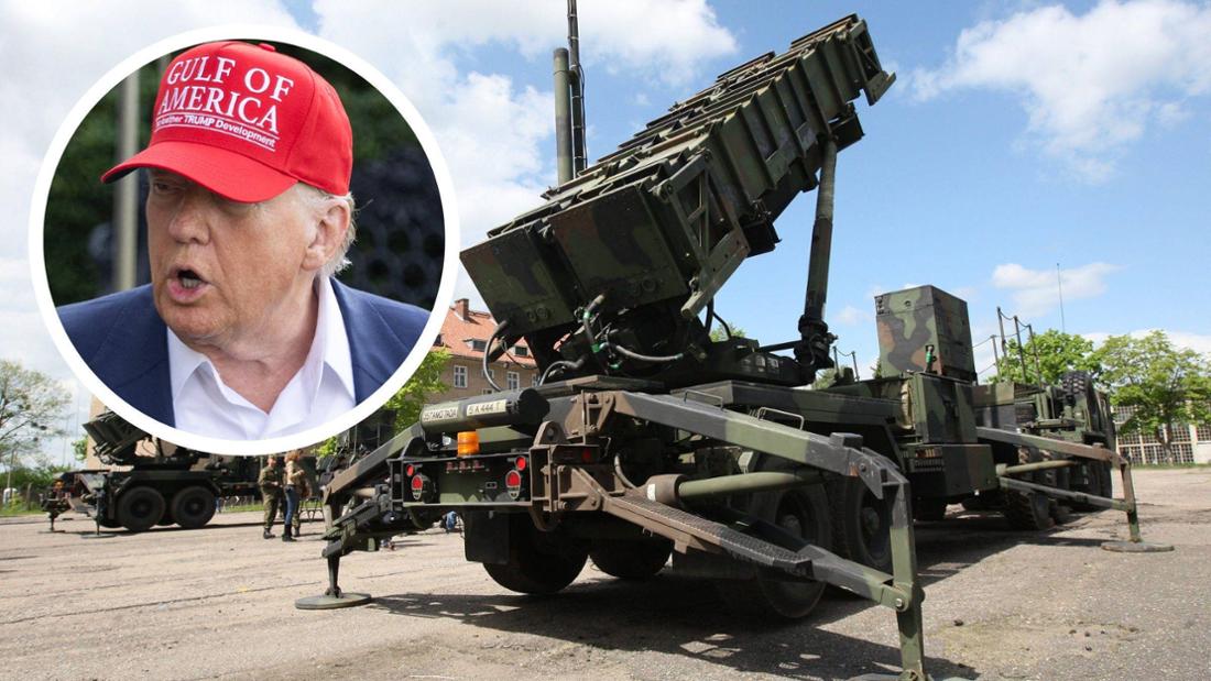 Zu den unter Donald Trump gestoppten US-Waffen-Lieferungen sollen unter anderem Patriot-Flugabwehr-Raketen gehören.