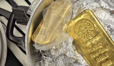 Gold im Wert von 1 Million Euro in Kochtopf gefunden