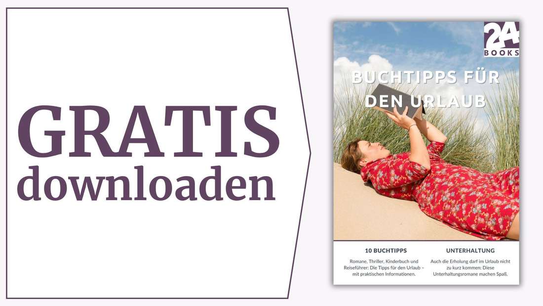 Buchtipps für den Urlaub - Laden Sie sich unsere PDF-Leeseliste herunter