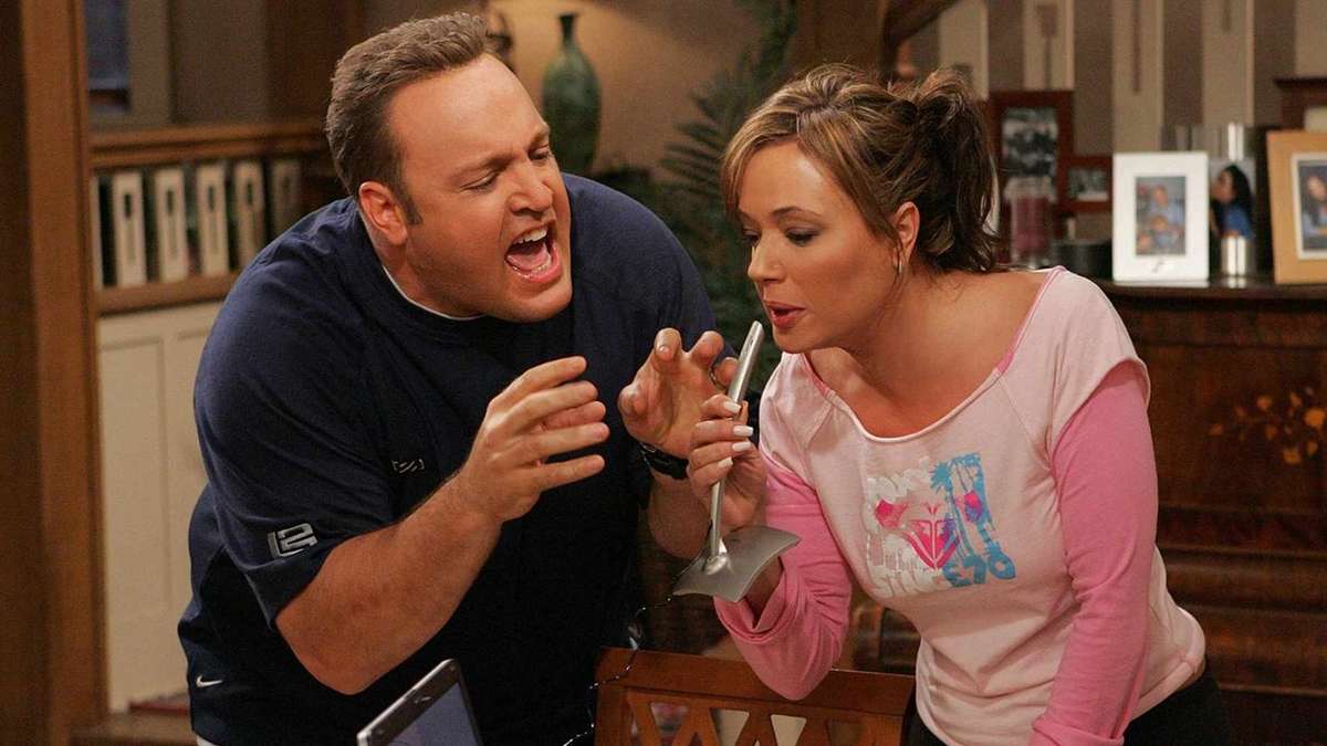 Kevin James ist für Leah Remini der beste Kollege
