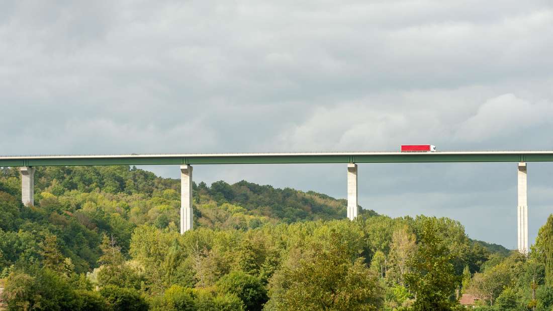 Normandie Autobahn Frankreich Paris Caen 