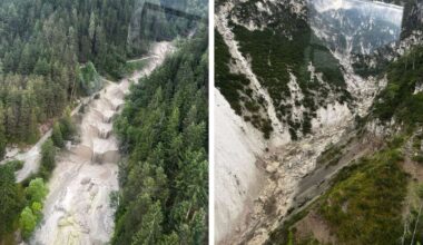 Sturzflut zerstört Brücken – Erdrutsch im Stubaital