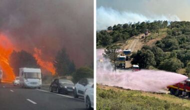 Feuer in beliebter Urlaubsregion von Frankreich – Bilder zeigen meterhohe Flammen