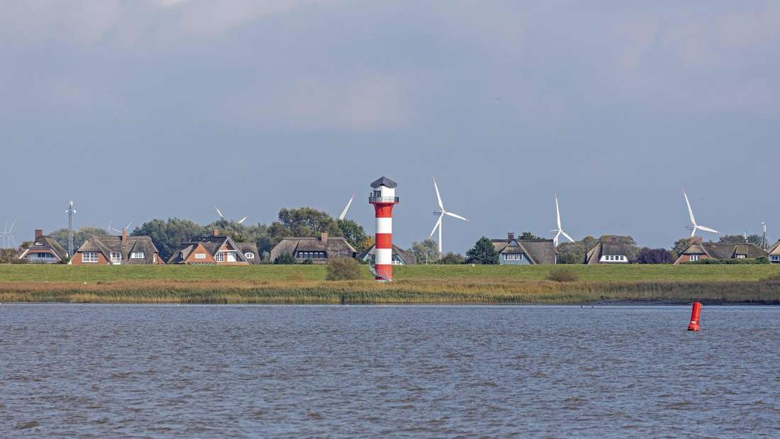 Leuchtturm in Glückstadt.