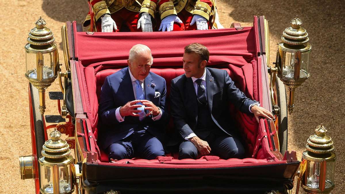 Bonjour, Britannia! König Charles auf Prunk-Besuch in Frankreich