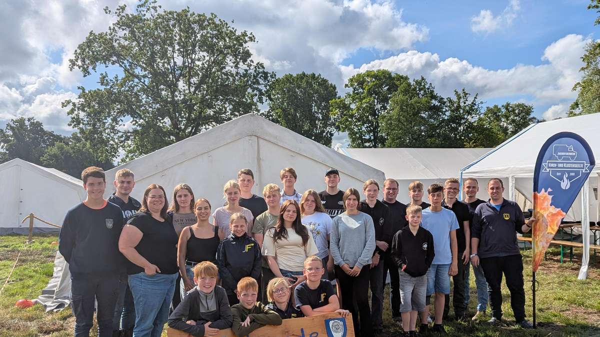 1 300 Teilnehmer bei Zeltlager ds OLV für Jugendfeuerwehren in Delmenhorst