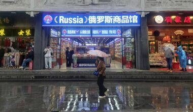 In China boomen jetzt Russland-Supermärkte