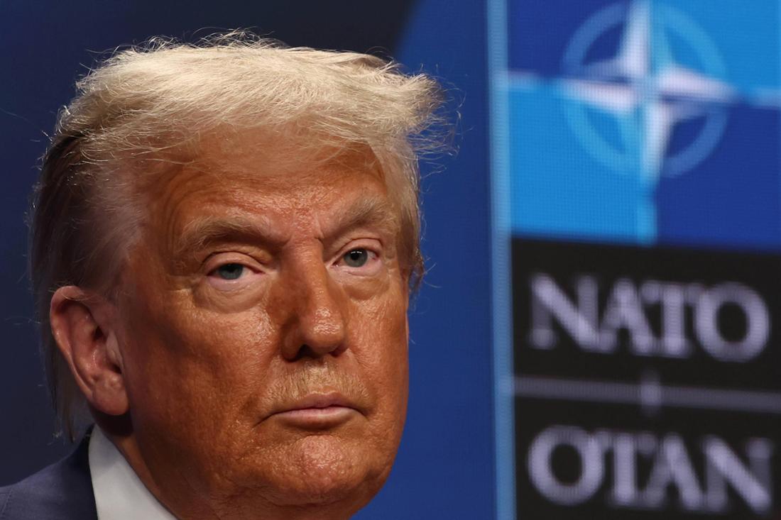 US-Präsident Donald Trump im Juni 2025 beim Nato-Gipfel in Den Haag in Dänemark