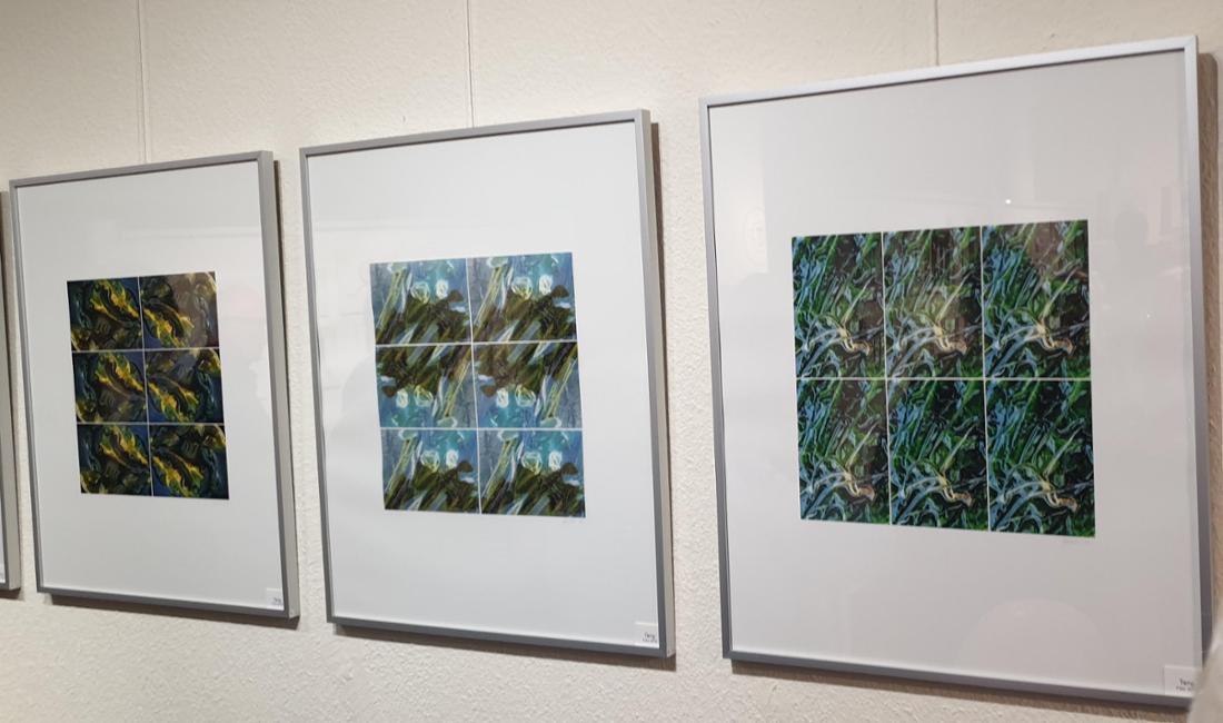 Motive aus Göbels Ausstellung „Finderlohn“ von 2025.