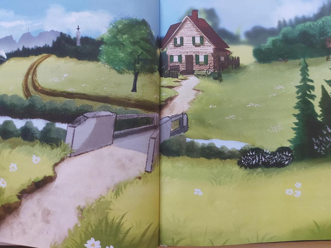 In den Bildern steckt viel Wahres: Hier sieht man im Hintergrund den Wendelstein. Und auch die steinerne Brücke sollte Einheimischen bekannt sein.