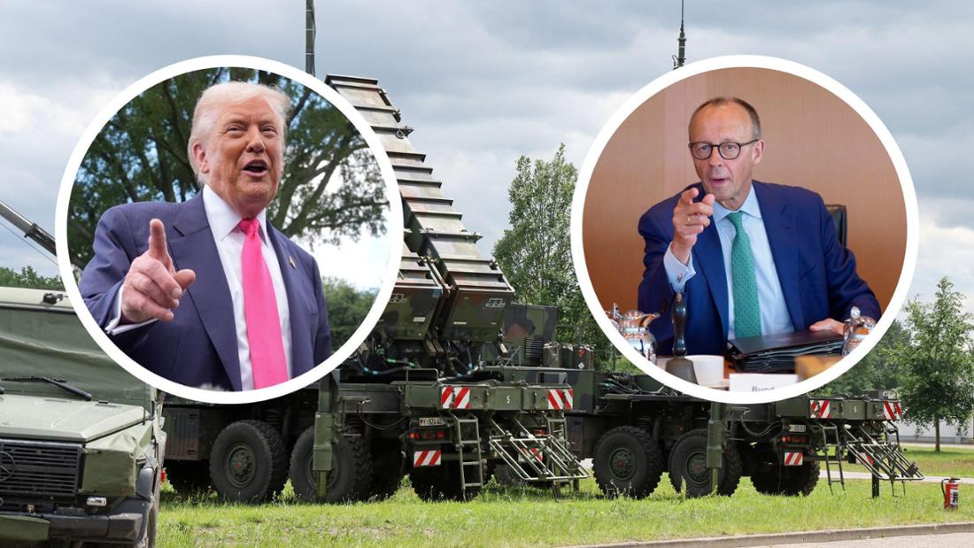 Laut Trump sind Patriot-Systeme bereits aus Deutschland auf dem Weg in die Ukraine – in Merz‘ Regierung weiß man davon wohl nichts.