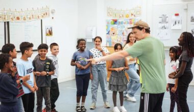 Deutsch lernen und Theater spielen in den Ferien