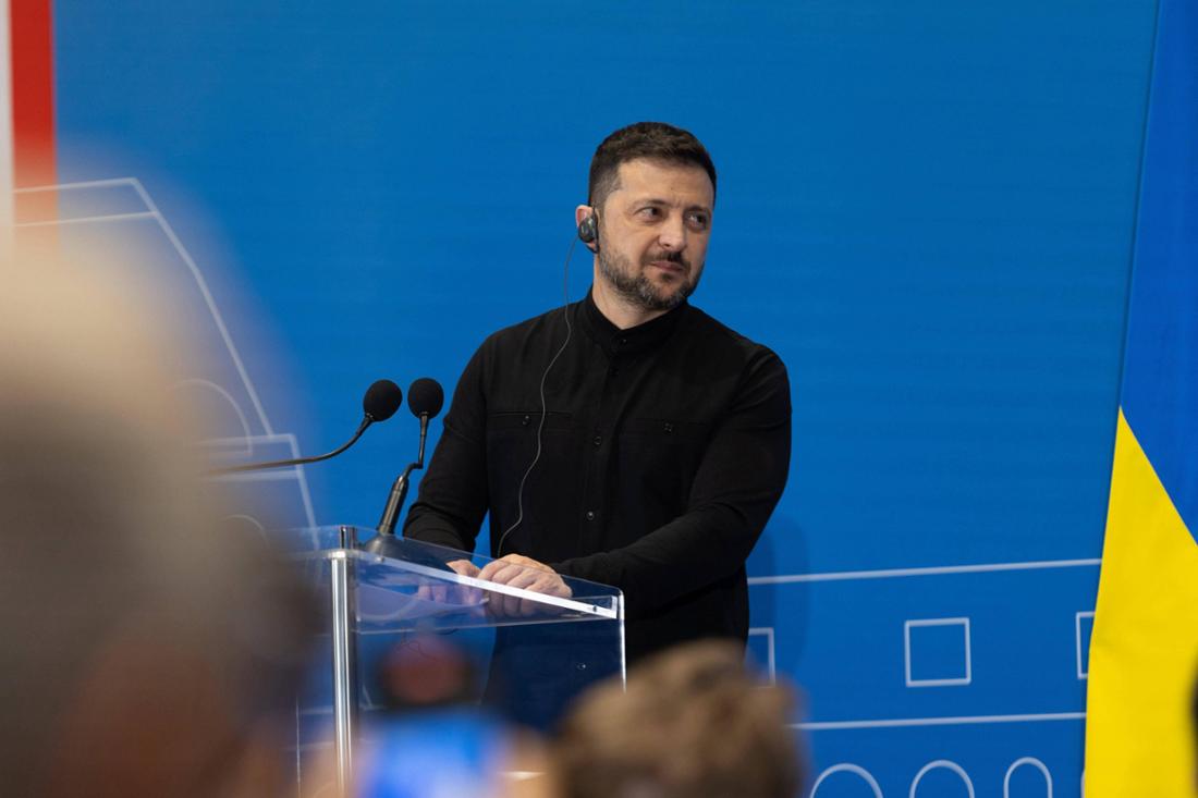 Wolodymyr Selenskyj in Rom.