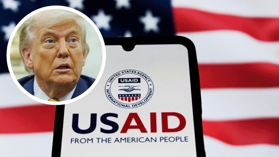 Präsident Donald Trump (Republikaner) ließ das Budget der Behörde USAID zusammenkürzen.