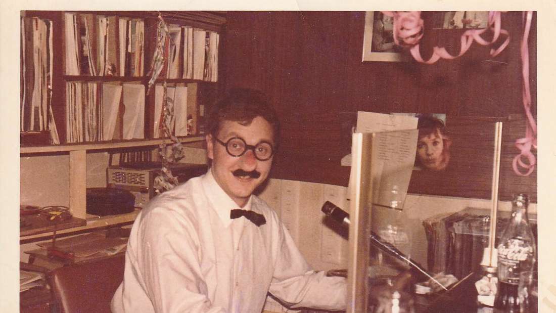 Achim Graul, DJ Jockey Club, später Moderator bei Radio Luxemburg und RTL-RadioFoto: privat
