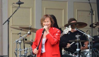 Gianna Nannini im Kurpark Wiesbaden