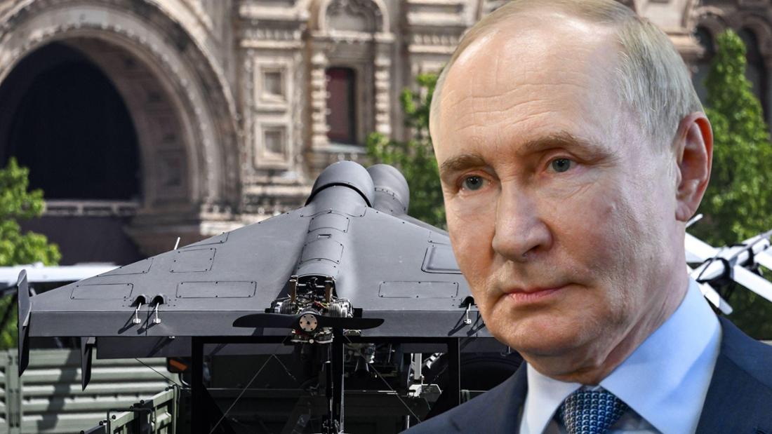 Putin strapaziert Ukraine mit falschen Zielen: Dummy-Drohnen made in China.