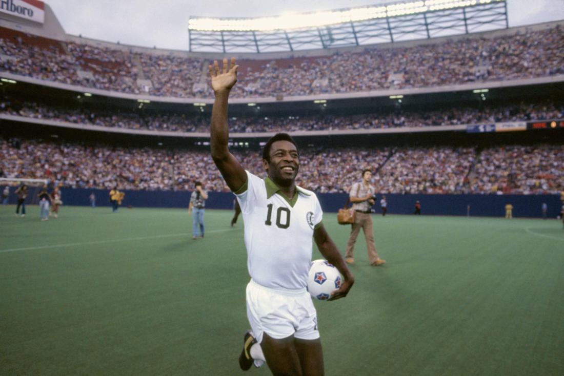 Pele in New York.