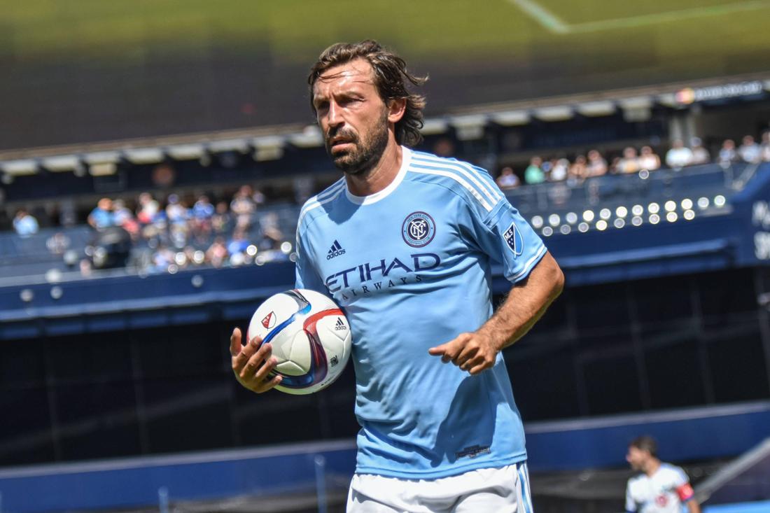 Andrea Pirlo in New York.