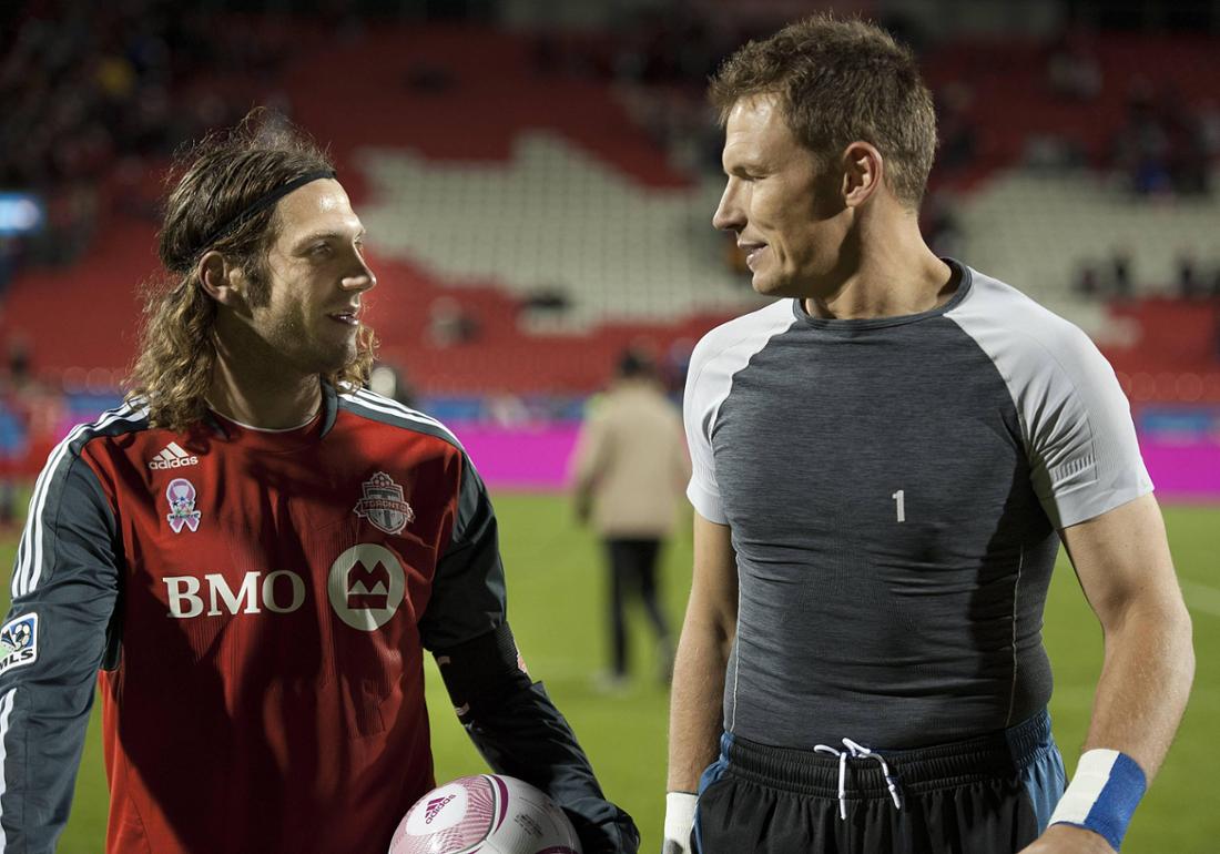 Thorsten Frings und Frank Rost in den USA.