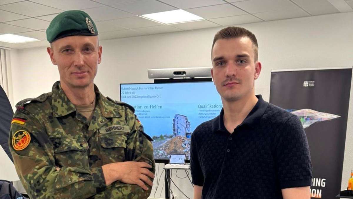 Werler teilt seine Kriegs-Erfahrungen mit der Bundeswehr