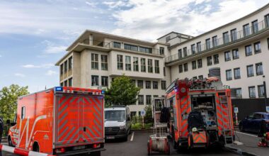 Gefährlicher Stoff tritt aus: Ministeriumsgebäude in Wiesbaden evakuiert