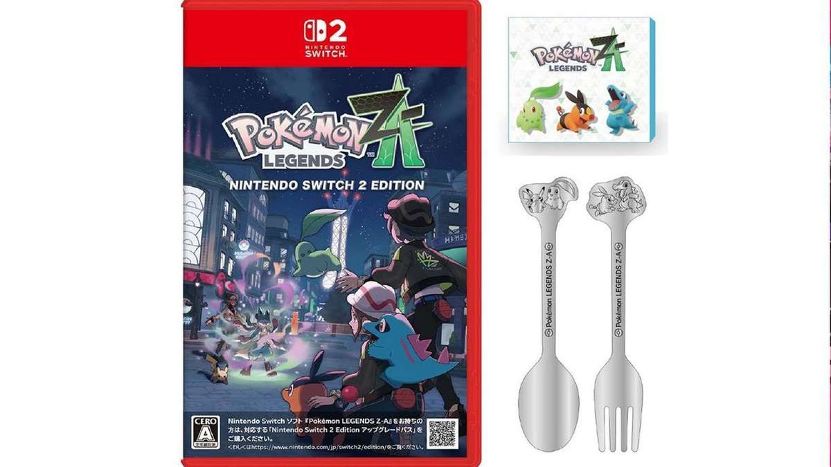 „Pokémon Legenden Z-A“ schenkt Vorbestellern Gabel und Löffel