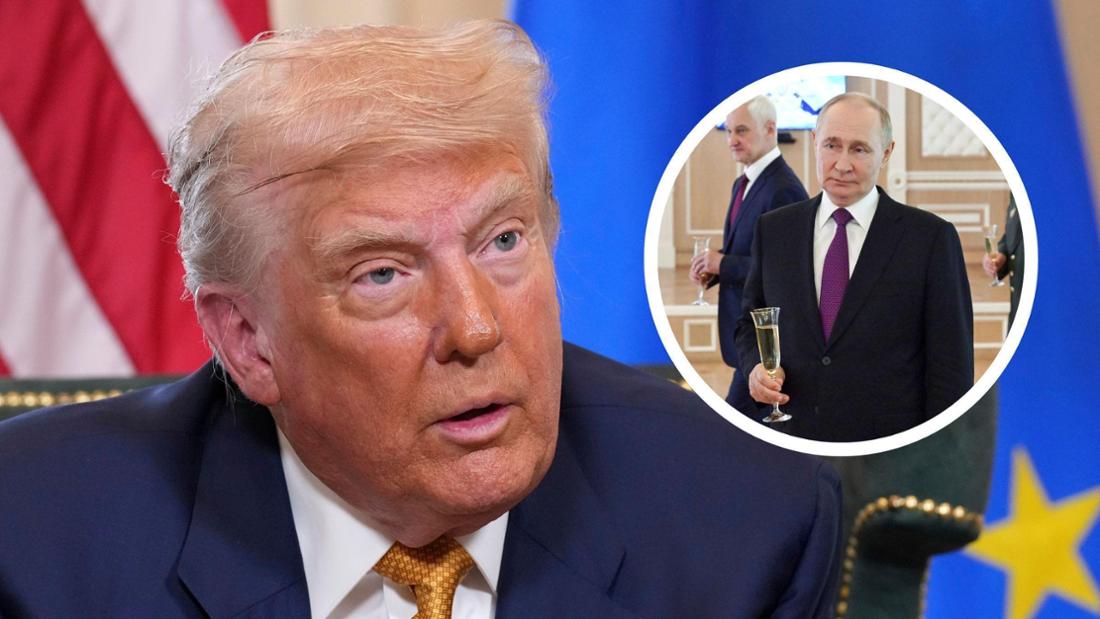 Im Ringen um ein Ende des Ukraine-Kriegs verliert Donald Trump die Geduld mit Wladimir Putin.
