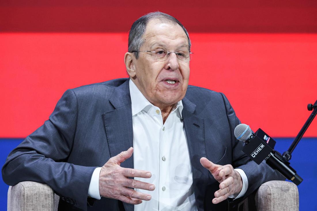 Putin-Vertrauter: der russische Außenminister Sergei Lawrow.