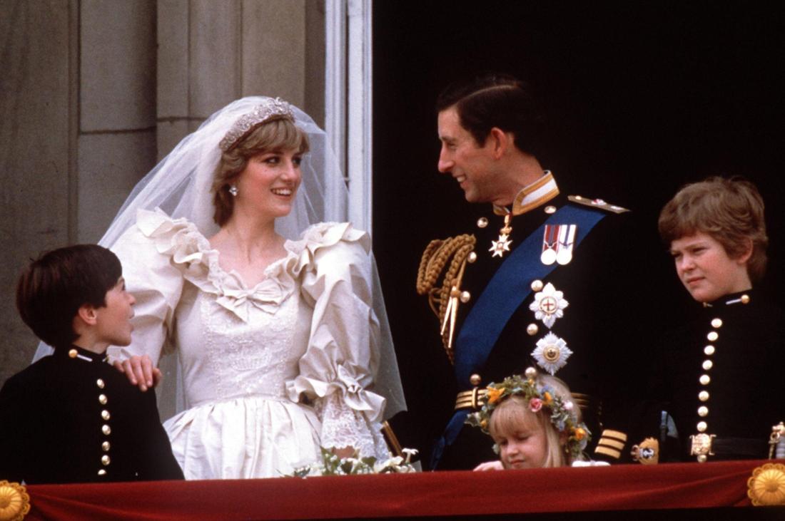 Prinzessin Diana war eine strahlende Braut und sehr verliebt in den damaligen Prinzen Charles.