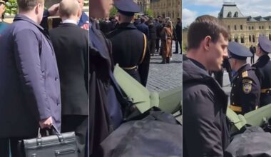 Kleines Detail in Video verrät Ängste des Kreml-Chefs