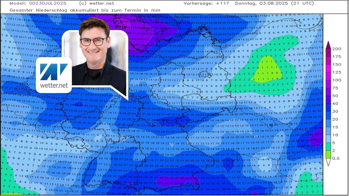 Es regnet fast täglich – Temperaturen teils einstellig