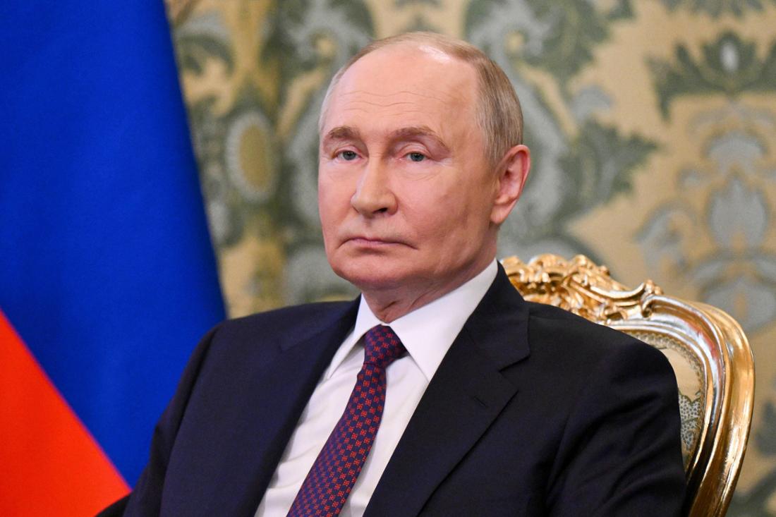 Moskau-Autokrat: der russische Machthaber Wladimir Putin.