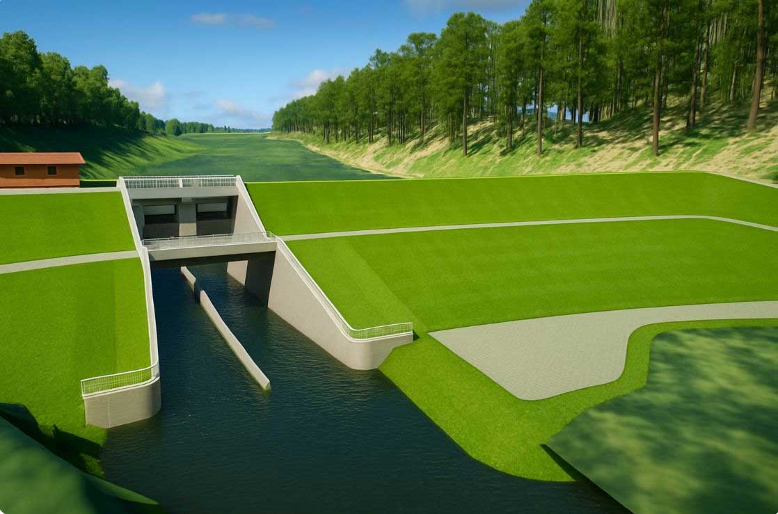 Hochwasserschutz: Rückhaltebecken in Rott und Mulartshütte