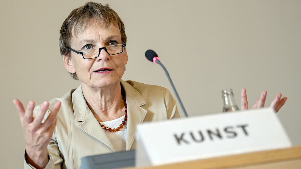 Die damalige HU-Präsidentin Sabine Kunst war nach der Reform zurückgetreten. (Archivbild)