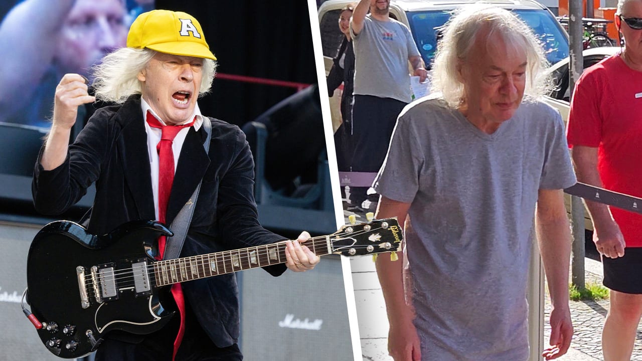 AC/DC-Legende Angus Young in Berlin: Der kleine, große Mann des Rock | Unterhaltung