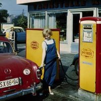 Minol-Tankstelle